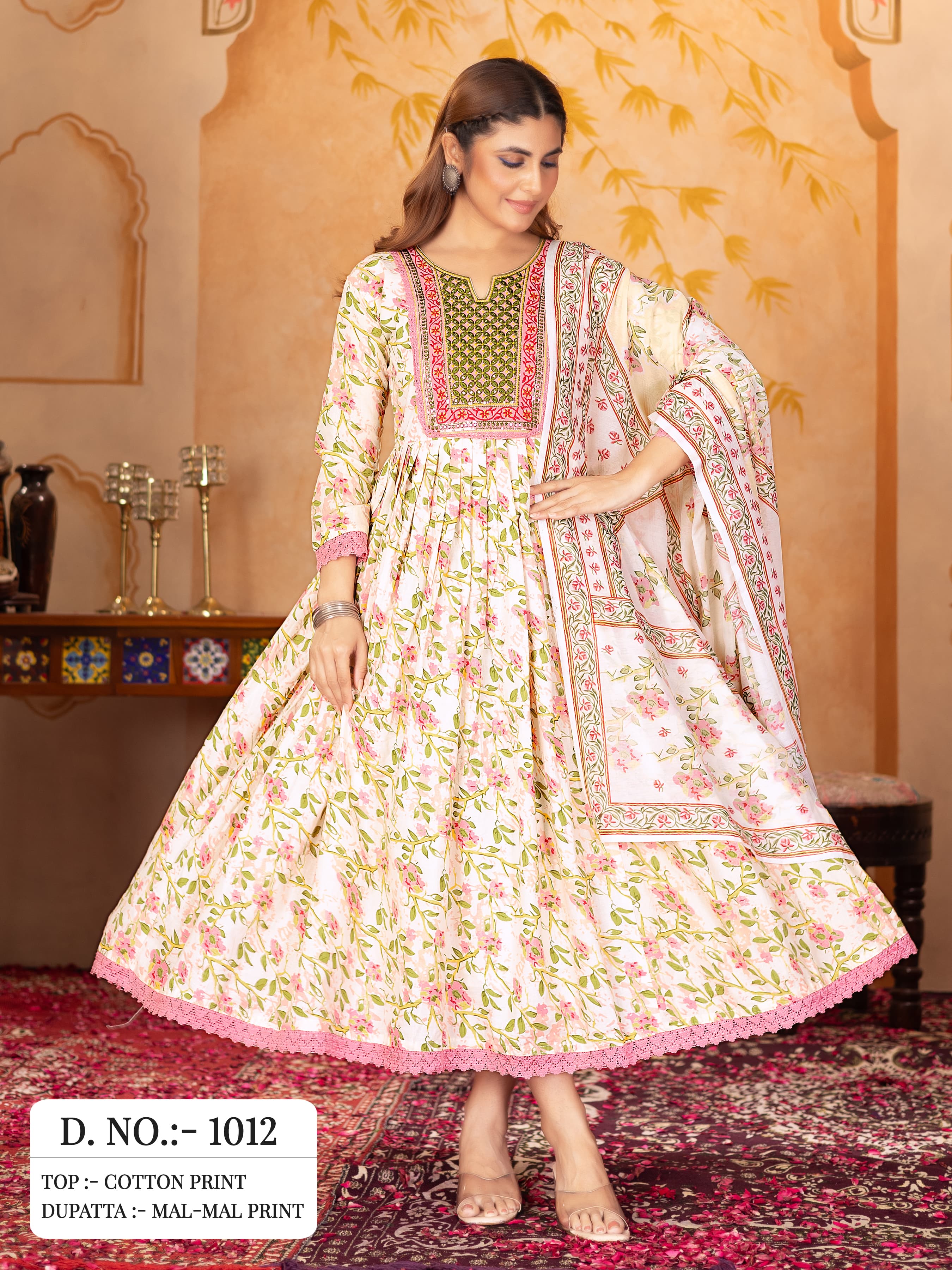 Fairy Gown with Dupatta