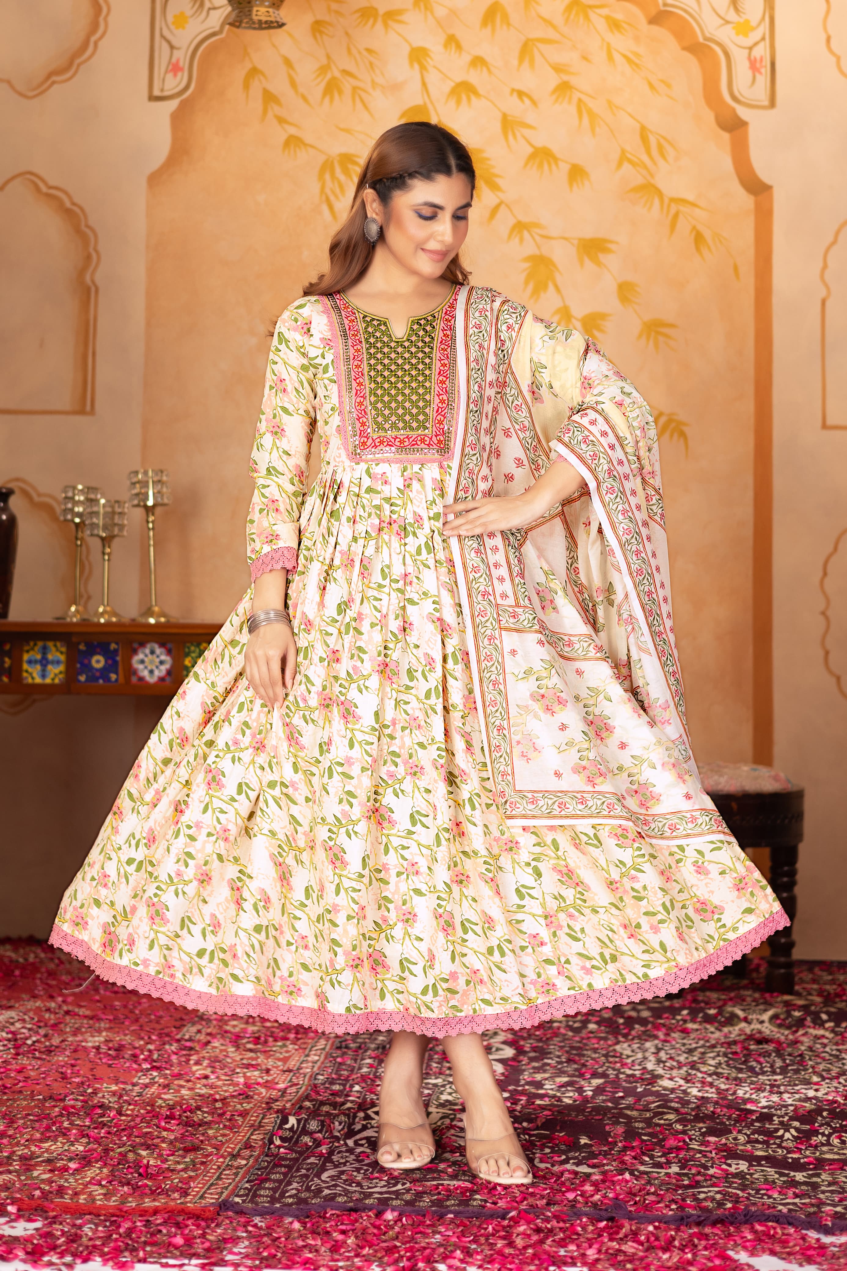 Fairy Gown with Dupatta